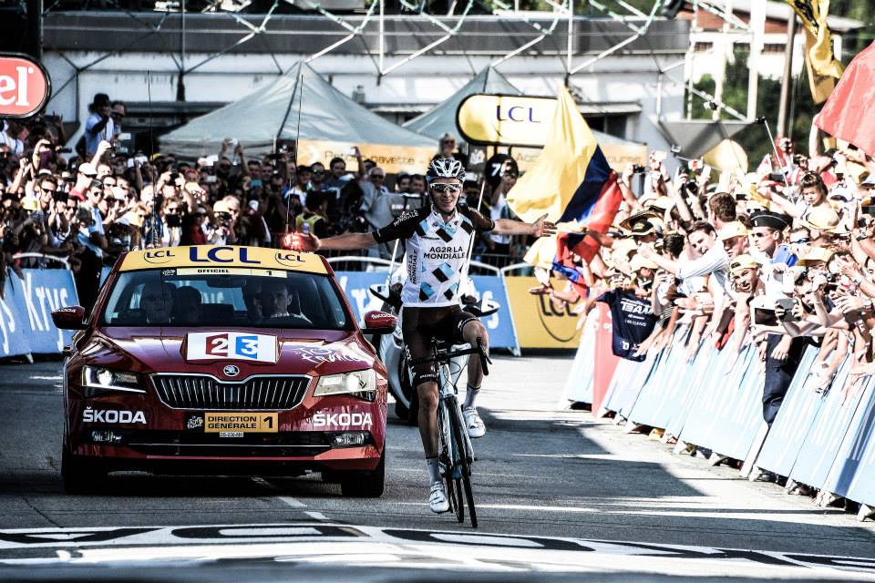Romain Bardet a câştigat etapa a 18-a din Turul Franţei 2015