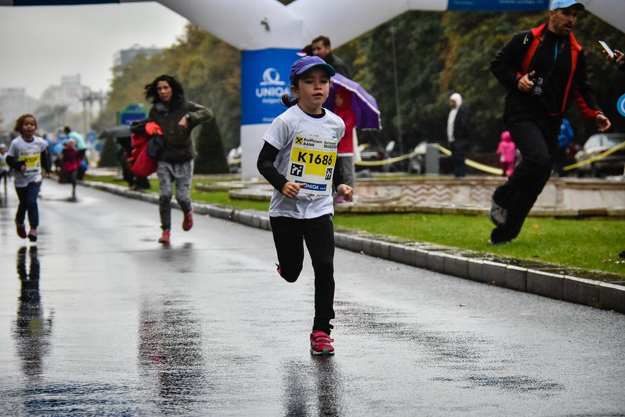 Cursa copiilor - maratonul Bucuresti - Natalia Nedelcu