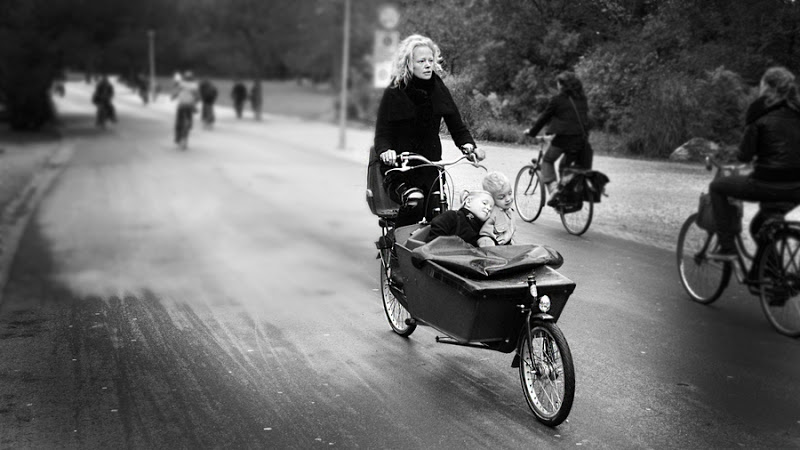 Bicicleta transport copii