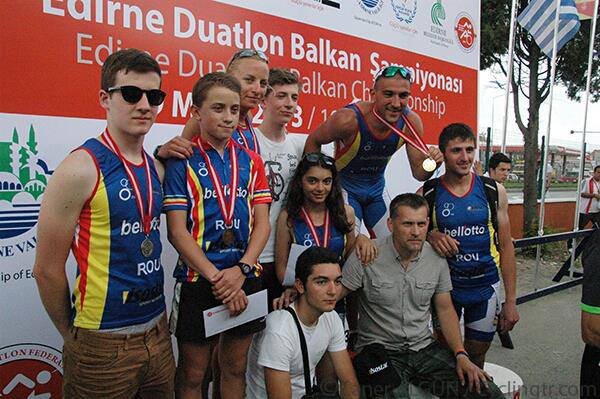 Lotul Romaniei de Triatlon - campionatul balcanic Turcia