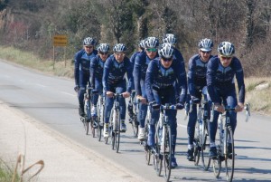 Tusnad Cycling Team in cantonament in Croatia - 01