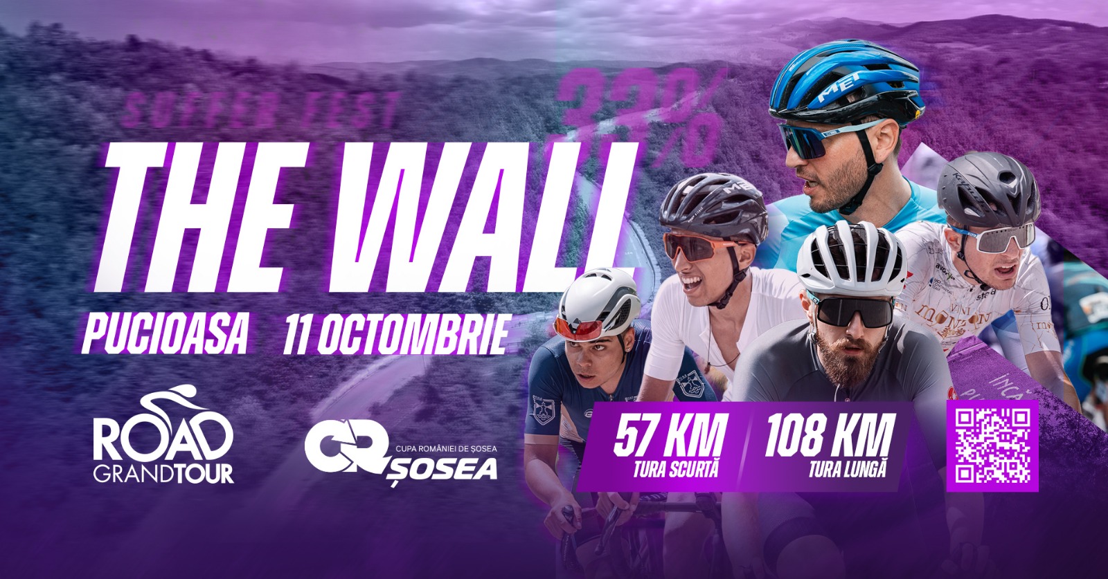 Hai la The Wall 2025! Vei pedala pe una dintre cele mai grele urcări din România