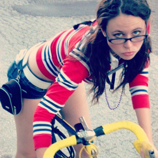 Bicicliste sexy - nebunatica