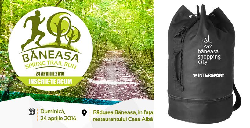 Baneasa Trail Run - kit participare sac