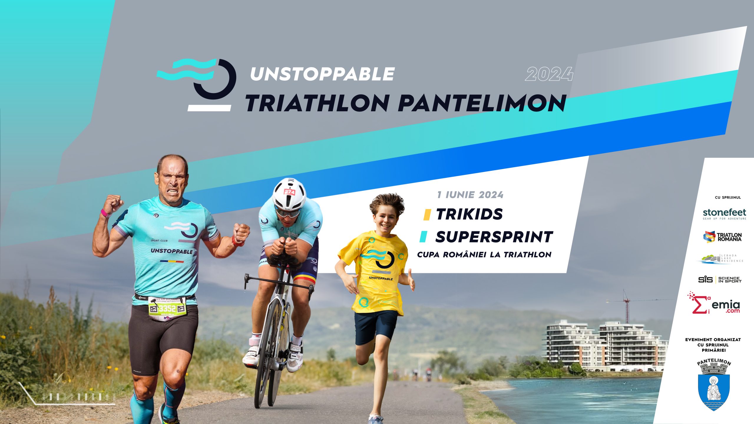 Înscrieri deschise pentru Unstoppable Triathlon Pantelimon 2024!