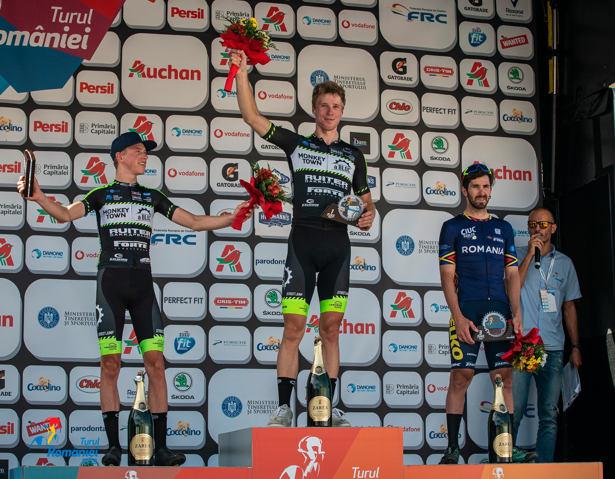 Turul Romaniei 2019 - podium etapa 1